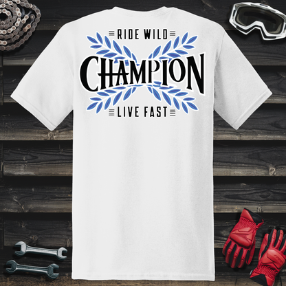 Champion Ride Wild Blue T-Shirt