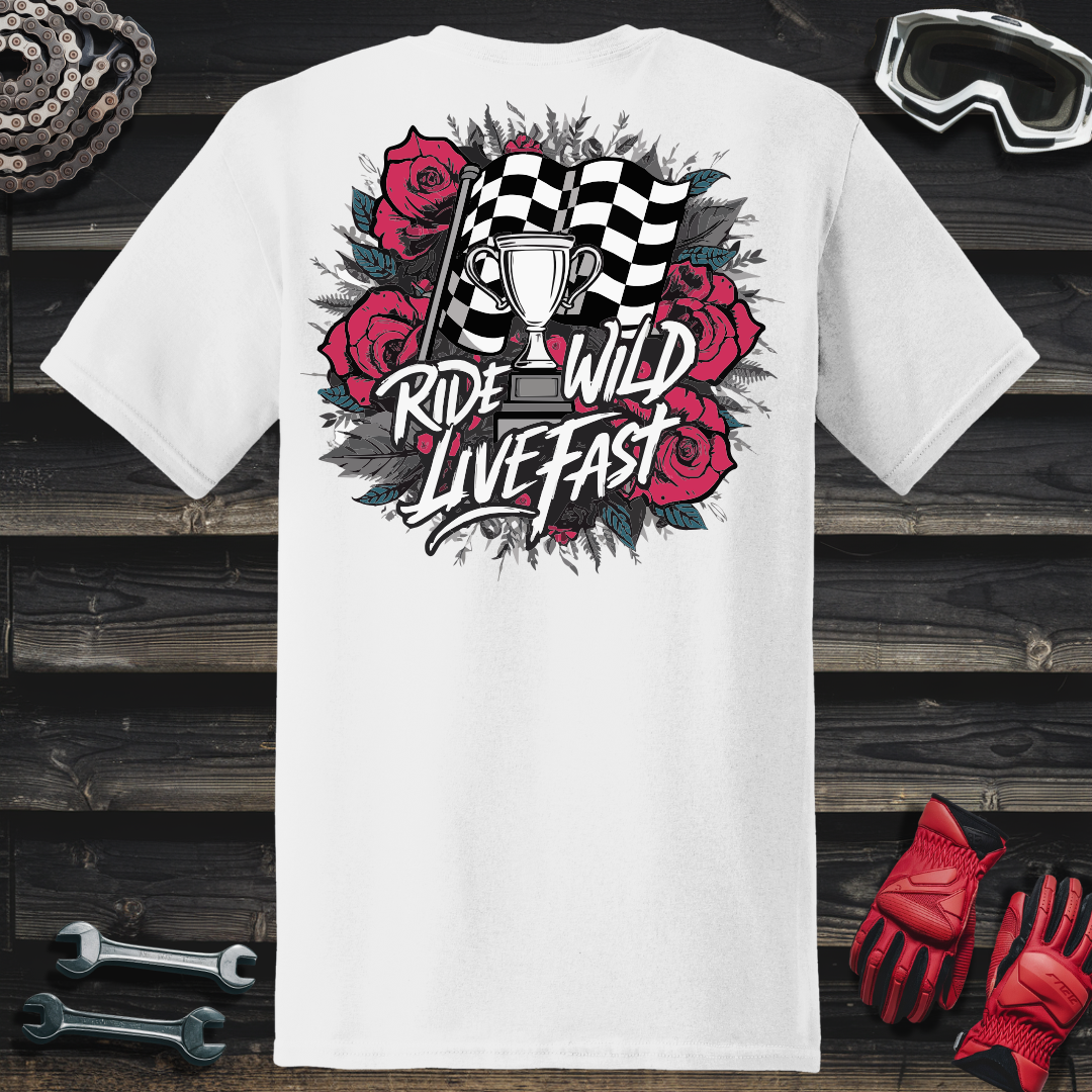 Ride Wild Trophy Floral T-Shirt