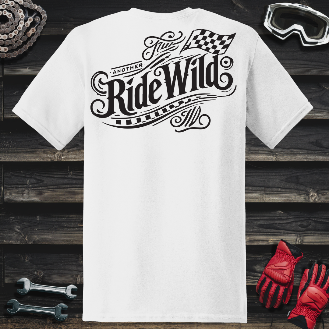 Ride Wild Elegant Logo T-Shirt