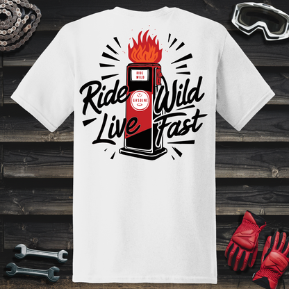 Gas Pump On Fire T-Shirt