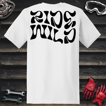 Ride Wild Street Art Logo T-Shirt