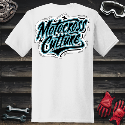 Motocross Culture Blue T-Shirt