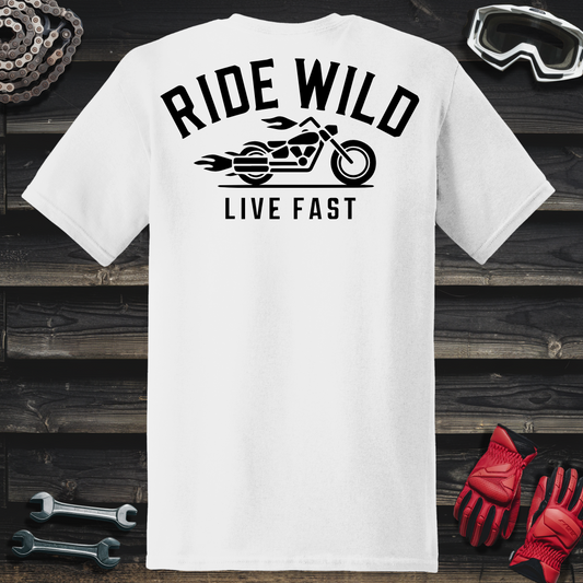 Street Bike Ride Wild T-Shirt