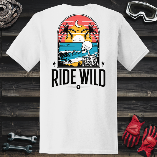Beach Skeleton T-Shirt